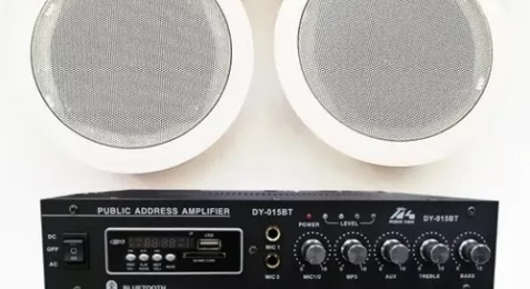 instalacion parlantes sonido ambiental cali